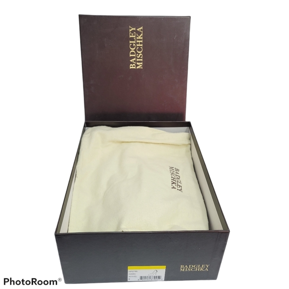 Badgley Mischka  Wine Velvet Sz 6 - Picture 12 of 12